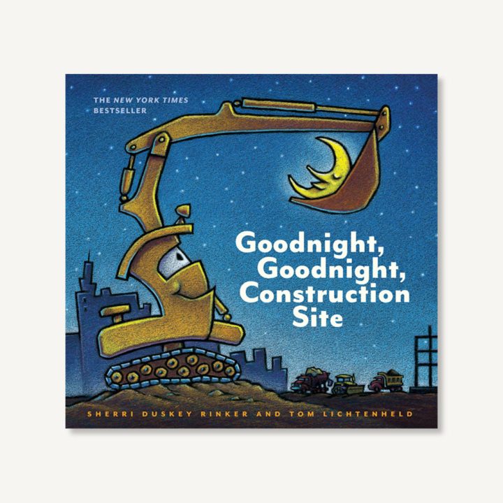 Official English cover of Goodnight, Goodnight, Construction Site