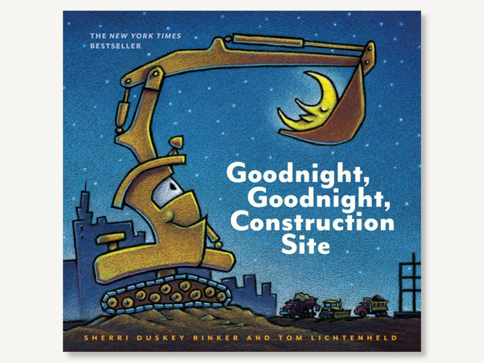 Official English cover of Goodnight, Goodnight, Construction Site