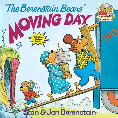 Official English cover of The Berenstain Bears' Moving Day