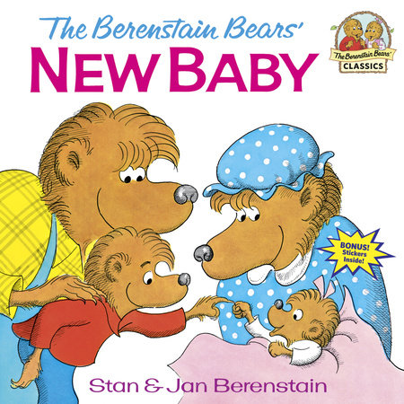 Official English cover of The Berenstain Bears' New Baby